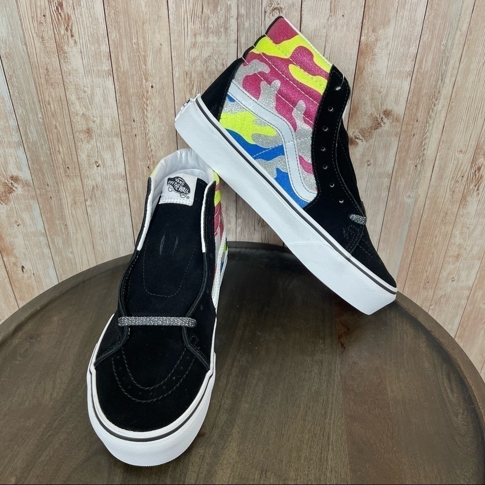 Vans Sk8-Hi Platform 2.0 “After Dark/Camo” Shoe Size 10 Women